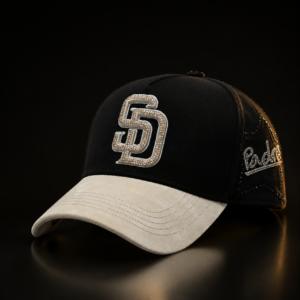 Gorra Negra SD – Visera Beige